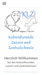 Mobile Screenshot of katzenverein.ch